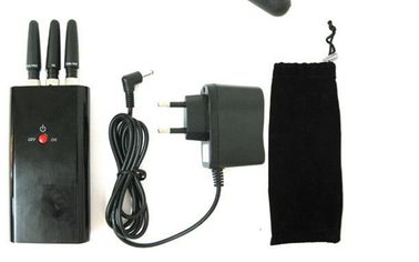 Handheld 3G Portable Cell Phone Jammer / Blocker EST-808HA , 2100 - 2200MHZ