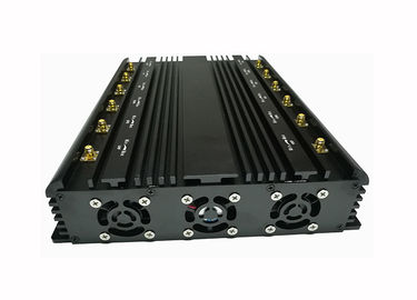 12 Bands High Power Adjustable Stationary Electronic Jamming Device 2 watts Jammer