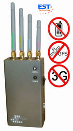 WIFI Car GPS Blocker Signal Jammer EST-808KE , 1500 - 1600MHZ Frequency