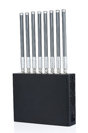 40W متوسط ​​الطاقة 1-50m 8 قنوات جهاز تشويش إشارة الهاتف الخليوي للسجن
